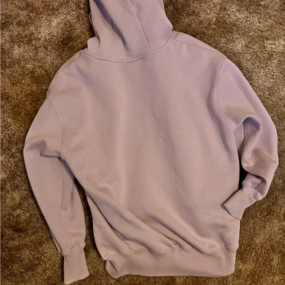 Nike Women's Light Purple Zip-Up Hoodie - Picture 5 of 5